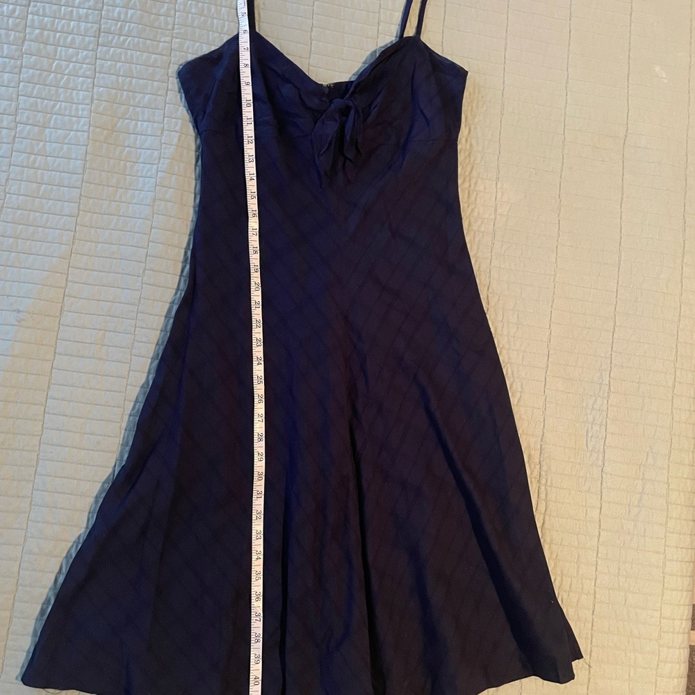 Isaac Mizrahi navy blue dress size 8